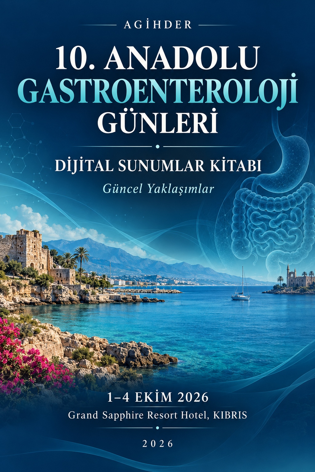 10. Anadolu Gastroenteorloji Günleri 2026 Kıbrıs Dijital Sunumlar Kitabı