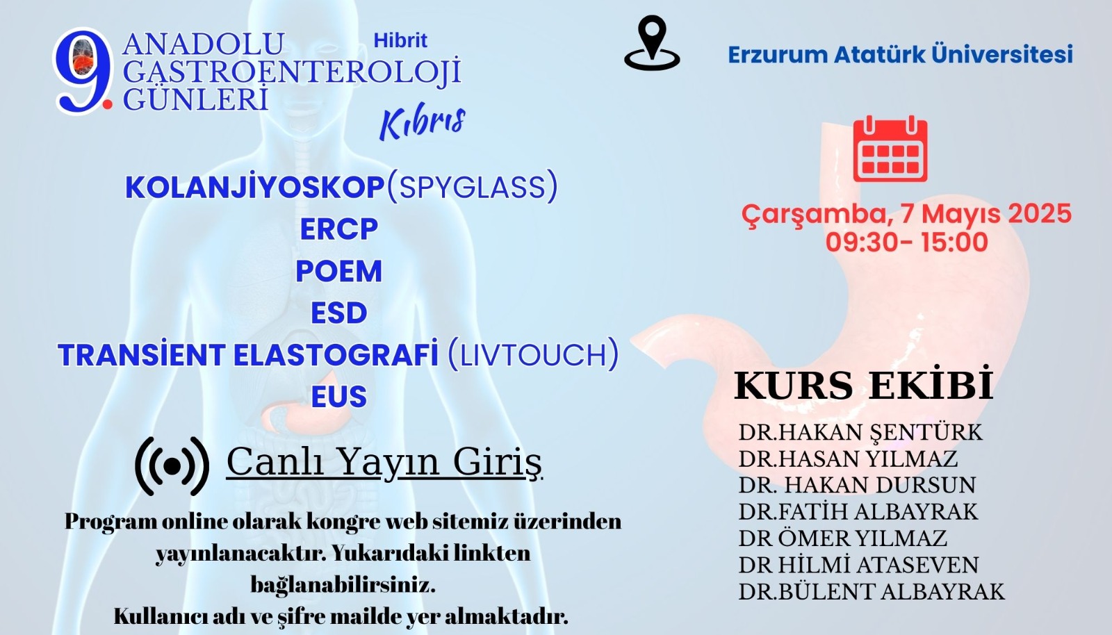 Anadolu Gastroenteroloji Günleri 2025 Kıbrıs